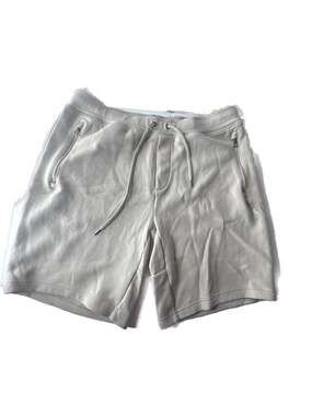Polo Ralph Lauren Double-Knit Tech Fleece Shorts in Oat Cream